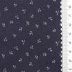Scattered Floral Front Brushed Print Twill Cotton Woven Fabric - FAB1748 - 1.Yellow-2.Cream-3.Beige-4.Light gray-5.Rust-6.Olive-7.Navy blue-8.Black 