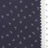Scattered Floral Front Brushed Print Twill Cotton Woven Fabric - FAB1748 - 1.Yellow-2.Cream-3.Beige-4.Light gray-5.Rust-6.Olive-7.Navy blue-8.Black 