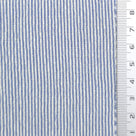 Pinstripe Polyester Rayon Woven Fabric - FAB1962 - Blue