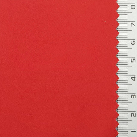 Soft Solid Leather Polyurethane Rayon Knit Fabric - FAB1806 - 1.Light taupe-2.Light gray-3.Ivory-4.White-5.Cream-6.Dark brown-7.Bright red-8.Burgundy-9.Navy blue-10.Deep brown 