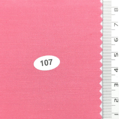Coral Pink - Linen Textured LR Woven Fabric - FAB1853