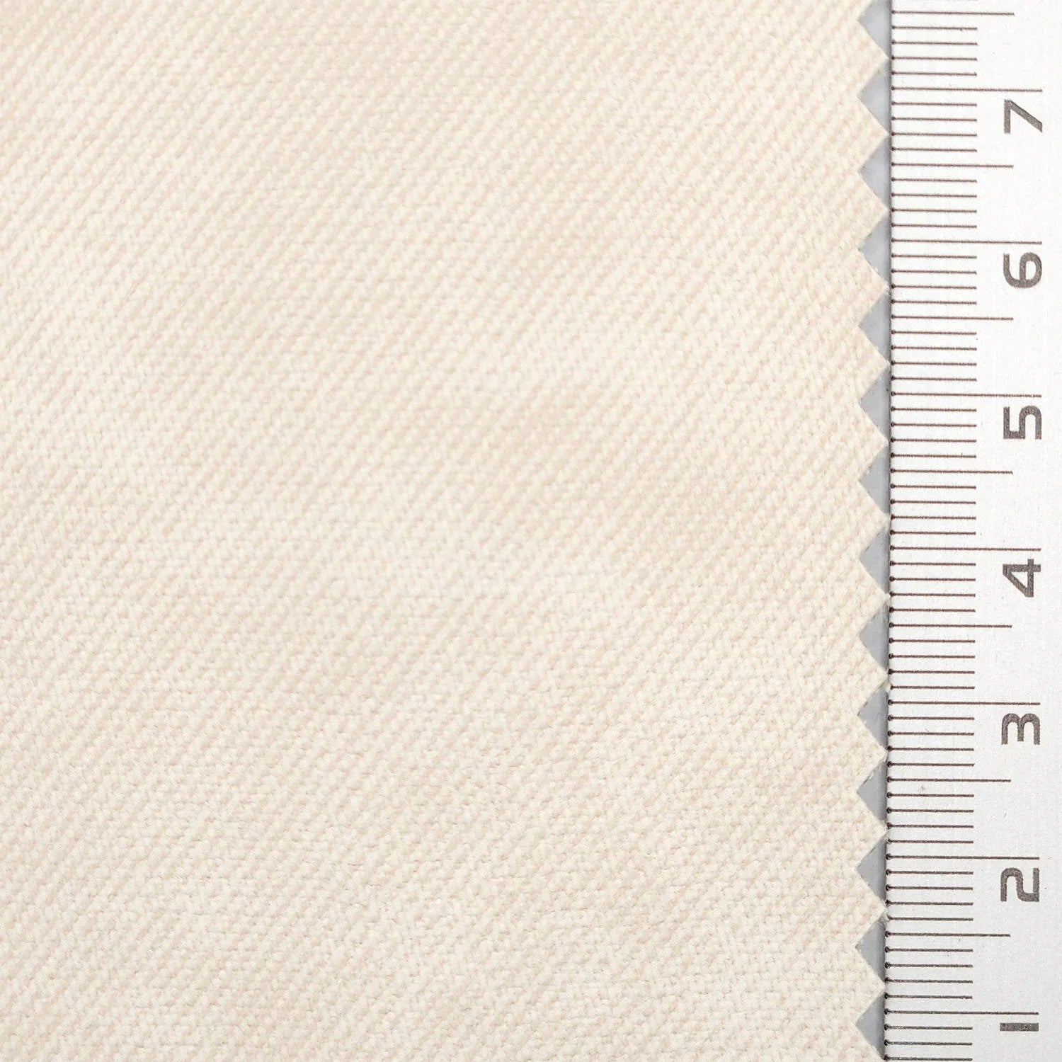 Washing effect Twill Denim Polyurethane Rayon Woven Fabric - FAB 1763 - 8.Ivory