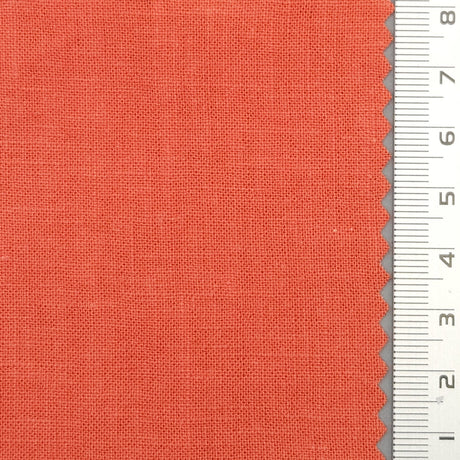 Solid Enzyme Washing Linen Rayon Woven Fabric - FAB1679 - 1.Link Water-2.Botticelli-3.Cavern Pink-4.Pearl Bush-5.Pavlova-6.Old Gold-7.Sea Buckthorn-8.Sorbus-9.Desert-10.Zorba 