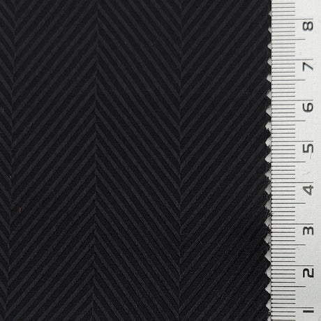 Solid Herringbone Silk Woven Fabric - FAB1630 - 1.Beige-2.Brown-3.Charcoal-4.Mint-5.Grey Blue-6.Green-7.Red-8.White-9.Black 