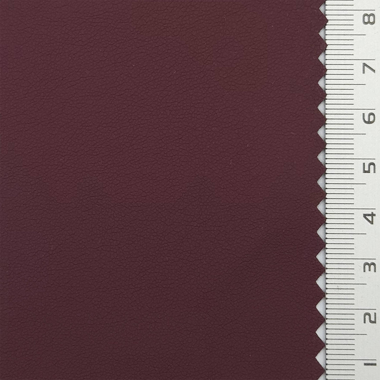 Soft Solid Leather Polyurethane Rayon Knit Fabric - FAB1806 - Burgundy