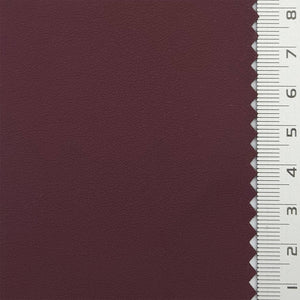 Soft Solid Leather Polyurethane Rayon Knit Fabric - FAB1806 - Burgundy