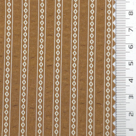 Stripe Jacquard Cotton Polyester Woven Fabric - FAB1820 - 1.Pink-2.Silver-3.Beige-4.Blue-5.Green-6.Royal Blue-7.Gold-8.Brown-9.Navy-10.Black 