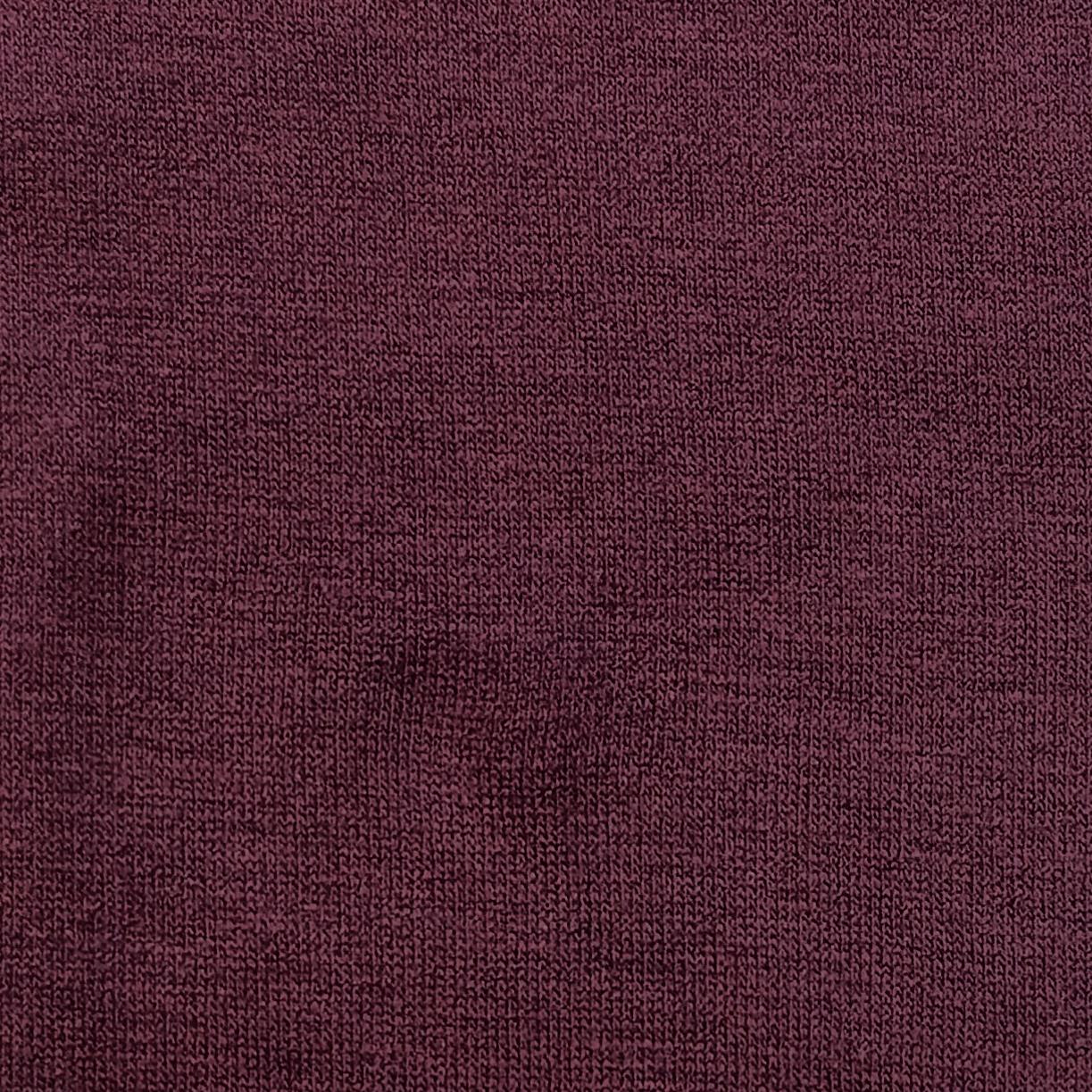 Solid Jersey Rayon Spandex Knit Fabric - FAB 1542 - BlackBerry