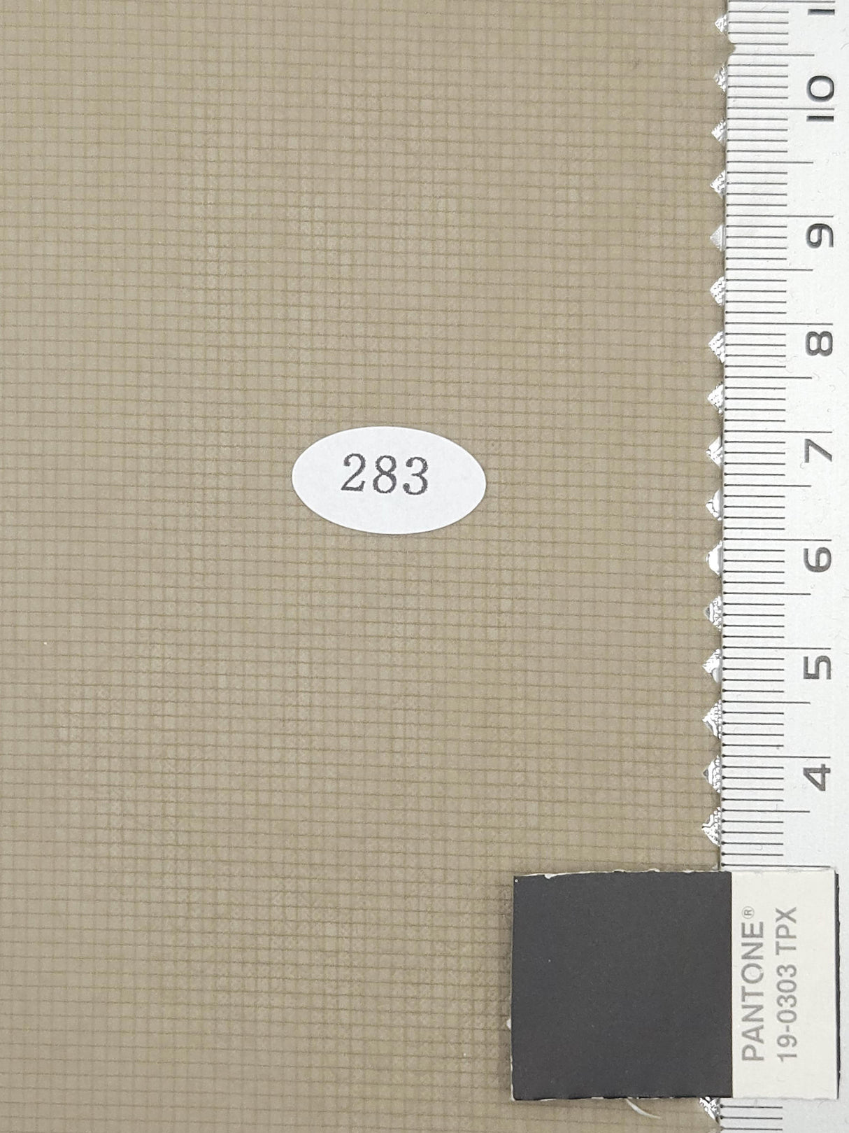 Solid Recycled Nylon Woven Fabric - FAB1707 - Beige