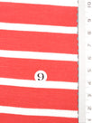 Solid Stripe Jersey Rayon Spandex Knit Fabric - FAB1726 - 1.Blue-2.Navy-3.Black-4.Red-5.Mellange-6.Olive-7.Dusty Pink-8.Red-9.White/Pink-10.White/Blue 