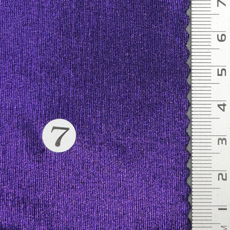 Solid Foil Slinky Spandex Polyester Knit Fabric - FAB1698 - 1.Turquoise/Silver (29)-2.Black/Gold (1)-3.Black/Silver (2)-4.Ivory/Silver (3)-5.Ivory/Gold (4)-6.Black/Royal (5)-7.Black/Fuchsia (6)-8.Black/Purple (7)-9.Black/Red (8)-10.Fuchsia/Fuchsia (9) 