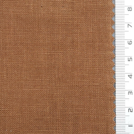9s Solid Enzyme Washing Linen Woven Fabric - FAB1662 - 1.Chambray-2.Polo Blue-3.Midnight Express-4.Wild Sand-5.Grain Brown-6.Pavlova-7.Rob Roy-8.Sante Fe-9.Fallow-10.Tosca 