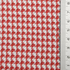 Houndstooth YarnDyed Polyester Spandex Woven Fabric - FAB1686 - 1.Black/White-2.Beige-3.White-4.Blue-5.Green-6.Yellow-7.Pink-8.Red-9.Black/Fushia 