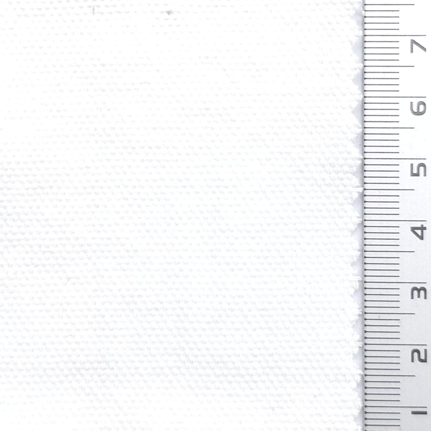 Solid 14 Count Cotton Woven Fabric - FAB1982 - White