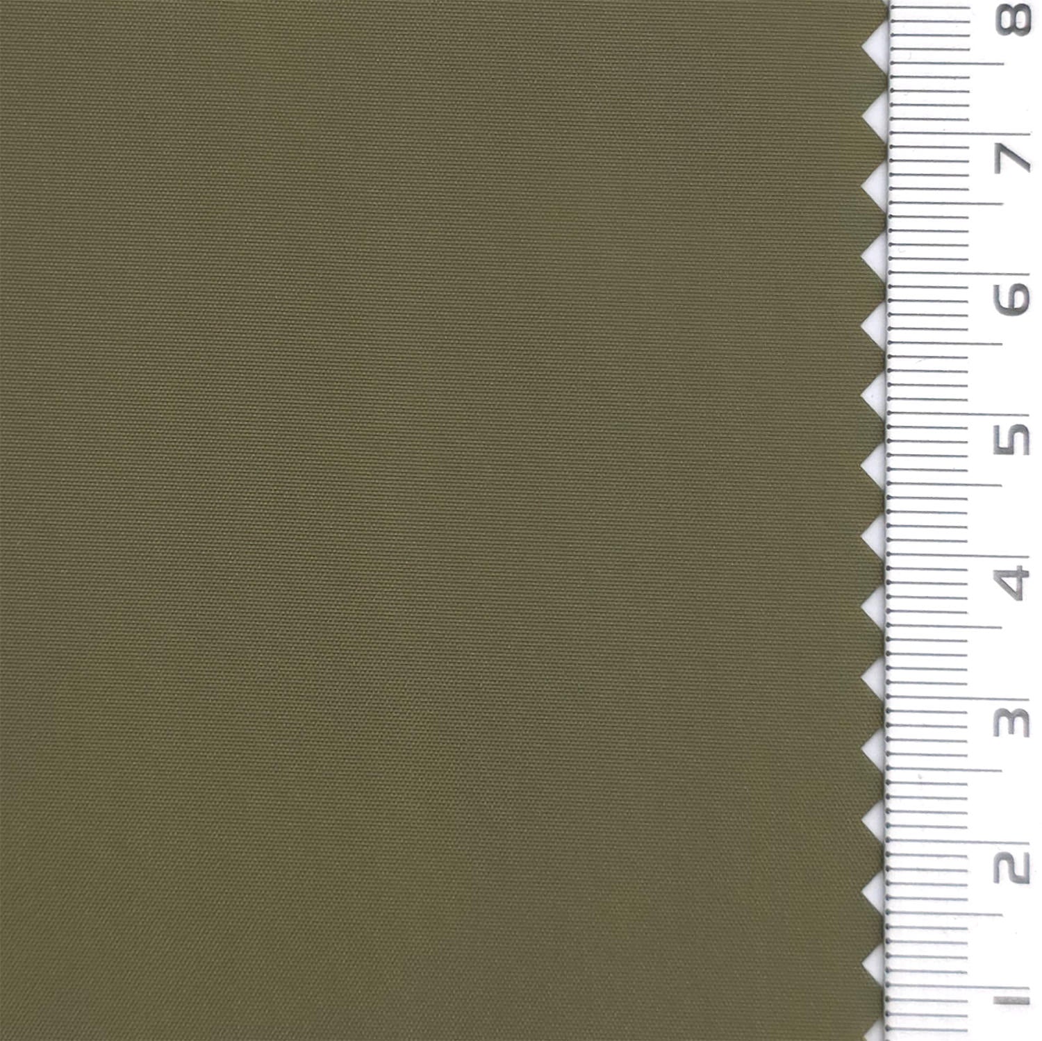 Olive Green - Water Proof Solid Woven Nylon Fabric - FAB1875