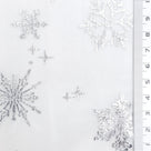 Snowflake Polyester Knit Fabric - FAB1952 - Beige