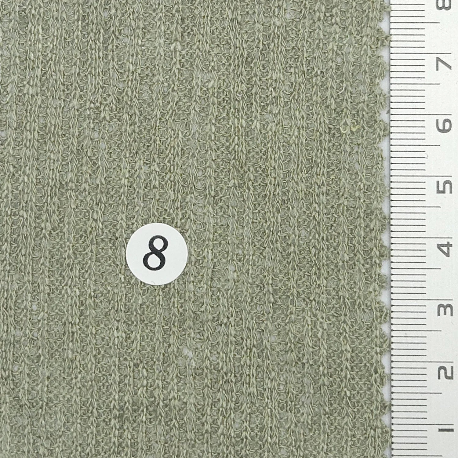 Like Pleated Solid Rib Linen Polyester Knit Fabric - FAB1768 - 1.Ivory-2.Ecru-3.Blush pink-4.Sky blue-5.Butter yellow-6.Sage green-7.Lilac-8.Warm gray-9.Heather gray-10.White 