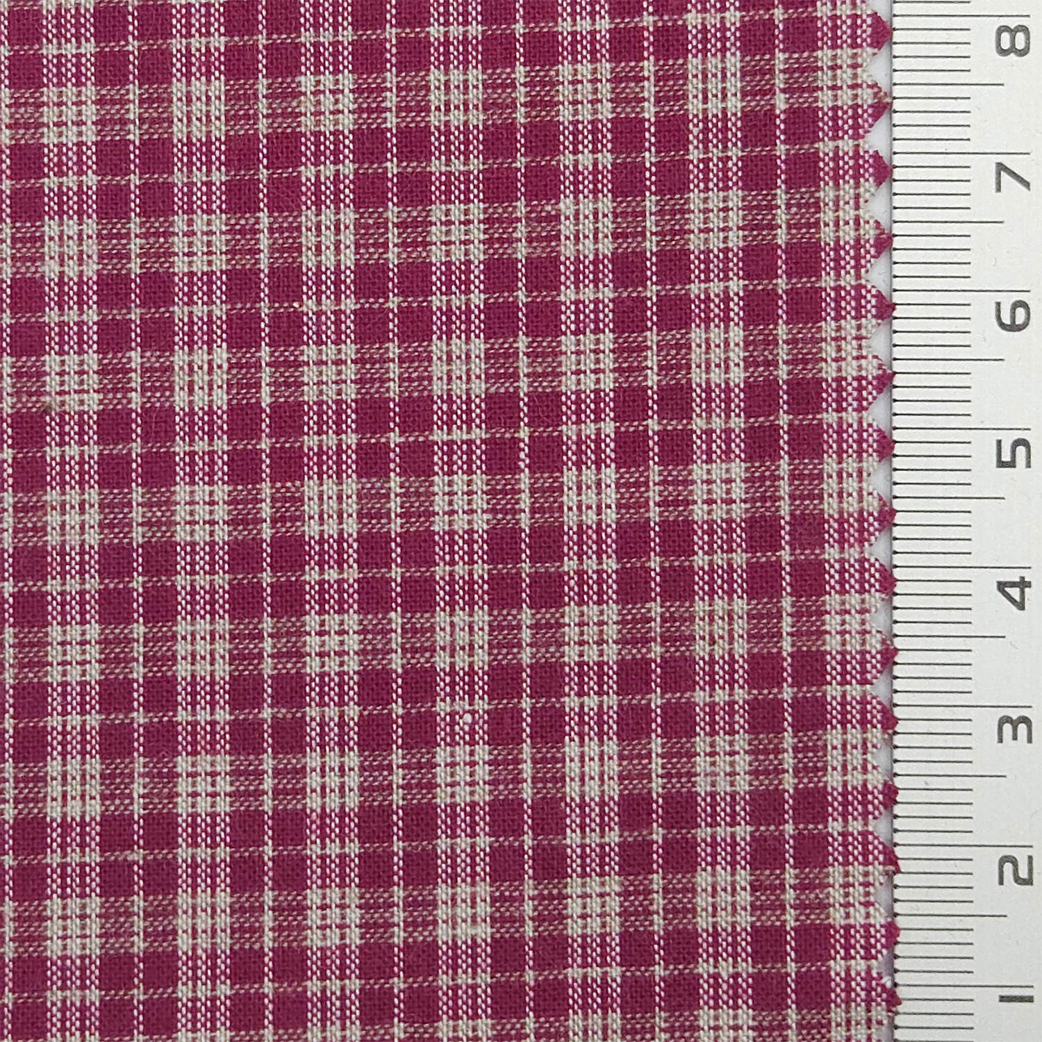 1.Charcoal Plaid-2.Navy Blue Plaid-3.Black Plaid-4.Burgundy Plaid-5.Dark Gray Plaid - Check YarnDyed Cotton Woven Fabric - FAB 1799