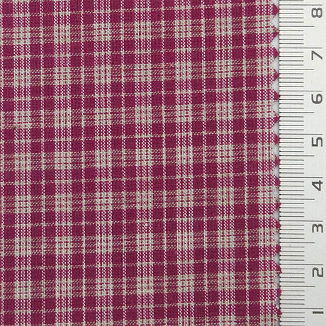 Check YarnDyed Cotton Woven Fabric - FAB1799 - 1.Charcoal Plaid-2.Navy Blue Plaid-3.Black Plaid-4.Burgundy Plaid-5.Dark Gray Plaid-6.Navy/Gray Plaid-7.Charcoal Plaid-8.Burgundy Plaid 