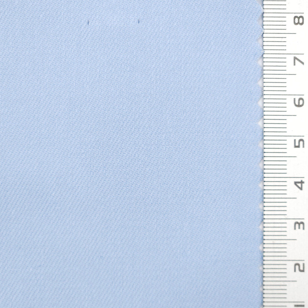 20s Solid Twill Polyester Cotton Woven Fabric - FAB1754 - Light Blue