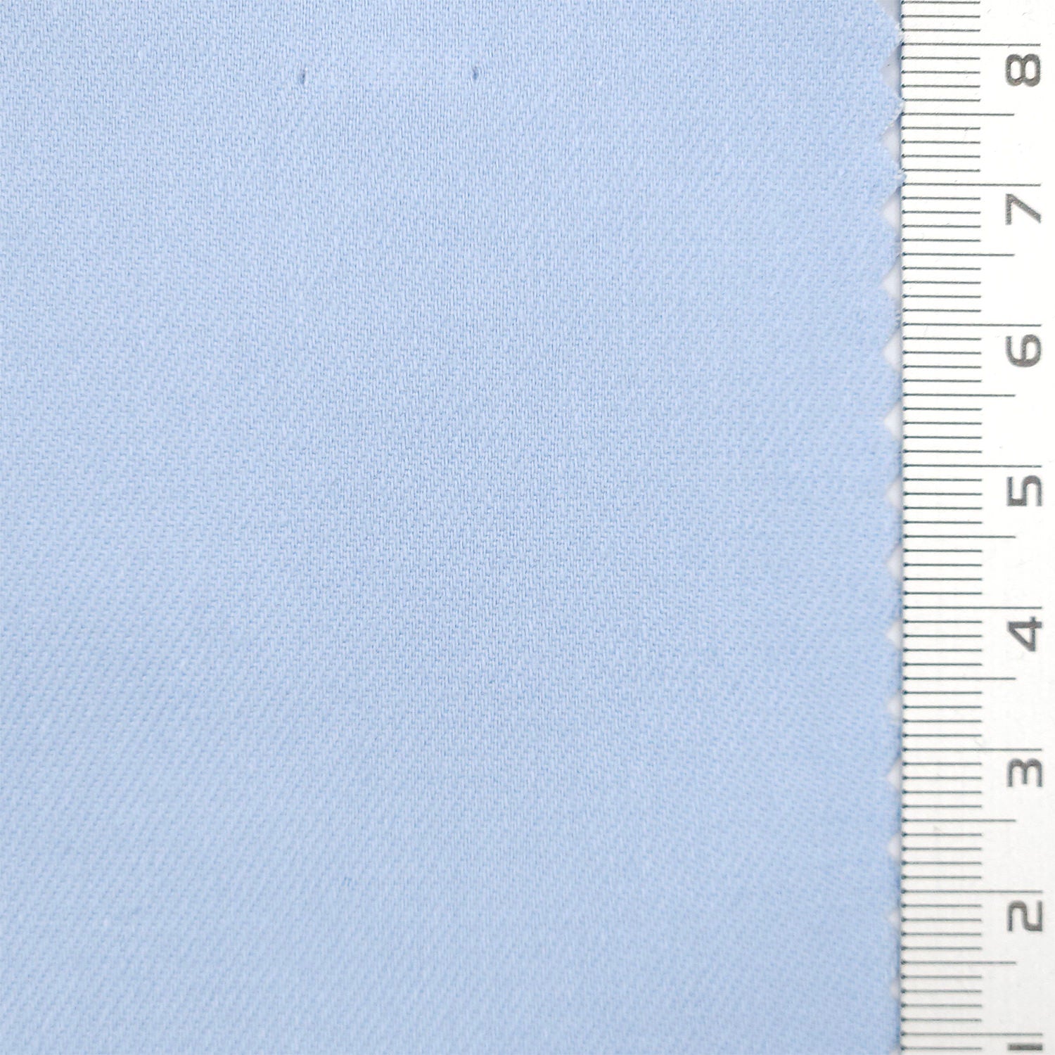 20s Solid Twill Polyester Cotton Woven Fabric - FAB 1754 - 8.Light Blue