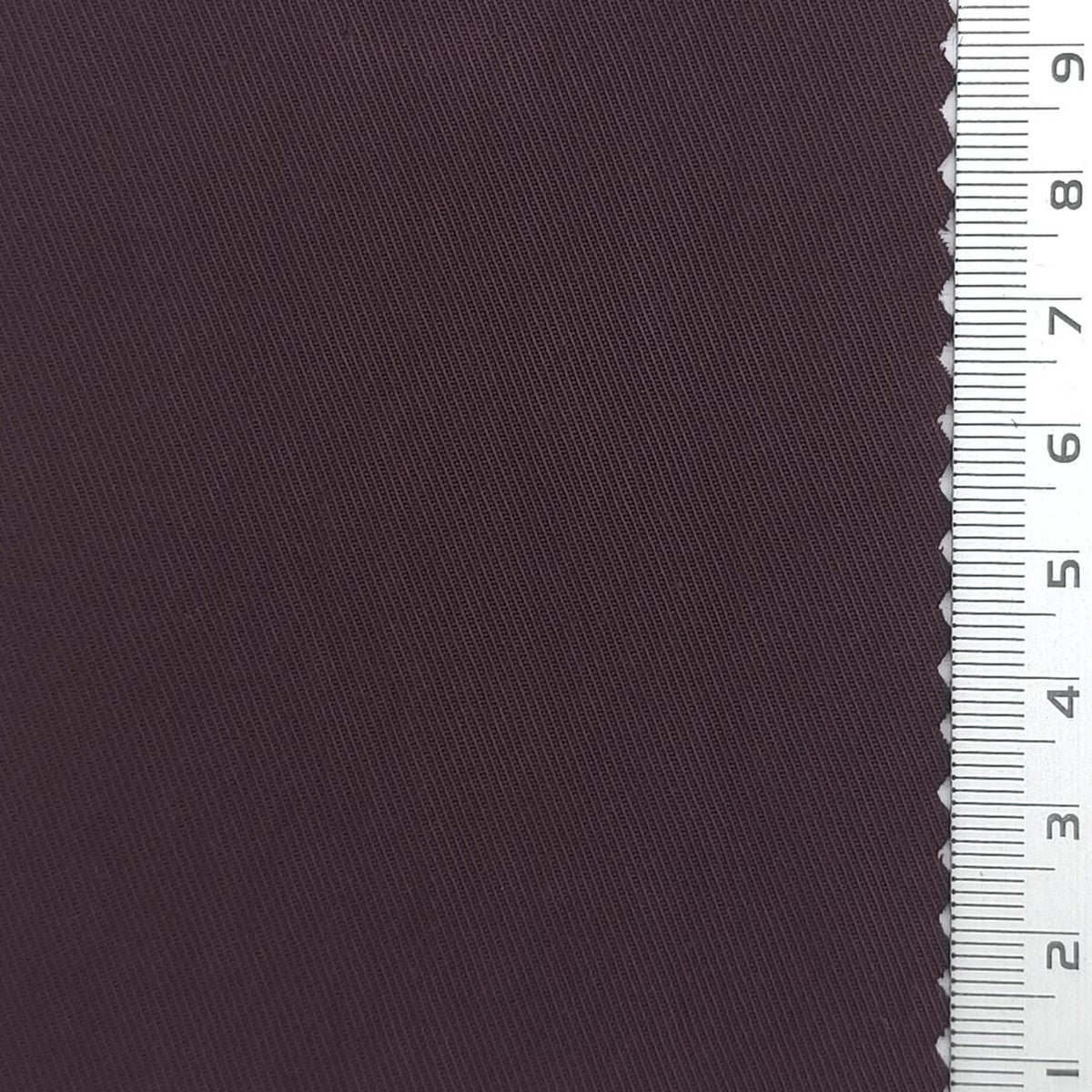 Twill Cotton Nylon Woven Fabric - FAB1960 - Dark Plum