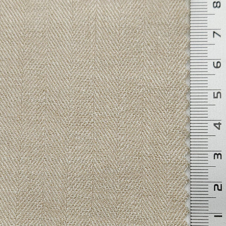 Herringbone Enzyme Washing Rayon Spandex Cotton Linen Woven Fabric - FAB1652 - 1.Echo Blue-2.Tower Grey-3.Gimblet-4.Mercury-5.Chatelle-6.Bizarre-7.Bison Hide-8.Sisal-9.Casper-10.N/A 