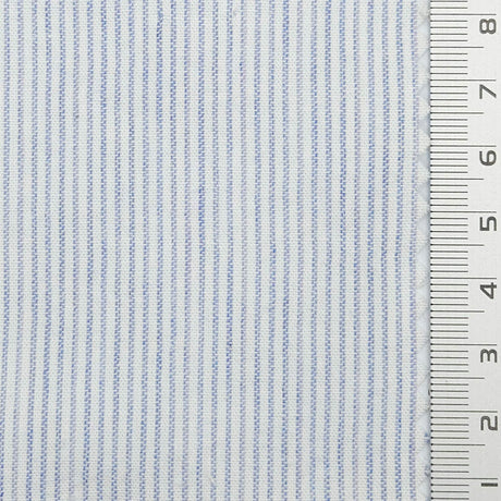 Pin Stripe Plain Cotton Woven Fabric - FAB1796 - 1.Ivory-2.Pearl-3.Light Blue-4.Light Pink-5.Pale Yellow-6.Gray-7.Medium Gray-8.Light Blue-9.Light Pink-10.Light Gray 