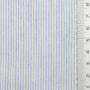 Pin Stripe Plain Cotton Woven Fabric - FAB1796 - Light Blue