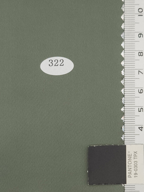 Solid Recycled Satin Spandex Polyester Woven Fabric - FAB1711 - 1.Reddish Orange-2.Martini-3.Brownish Grey-4.Bone-5.Ivory-6.Sandrift-7.N/A-8.Flint-9.Jet Grey-10.Blue Bayoux 