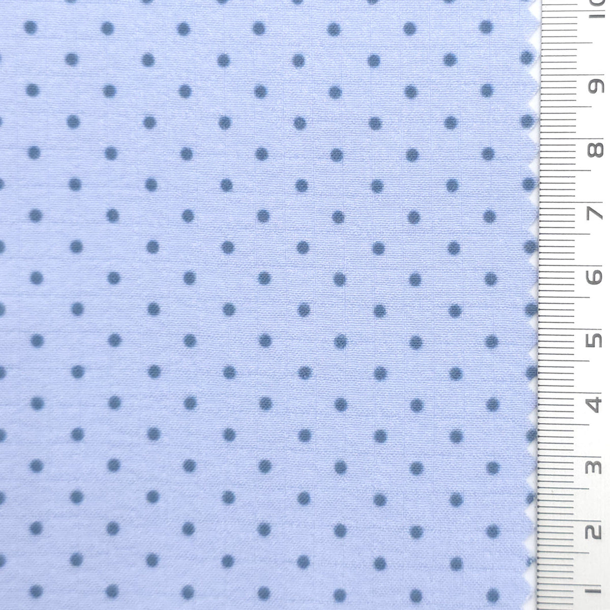 Polka Dot Polyester Woven Fabric - FAB1971 - Light Blue