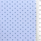 Polka Dot Polyester Woven Fabric - FAB1971 - Light Blue