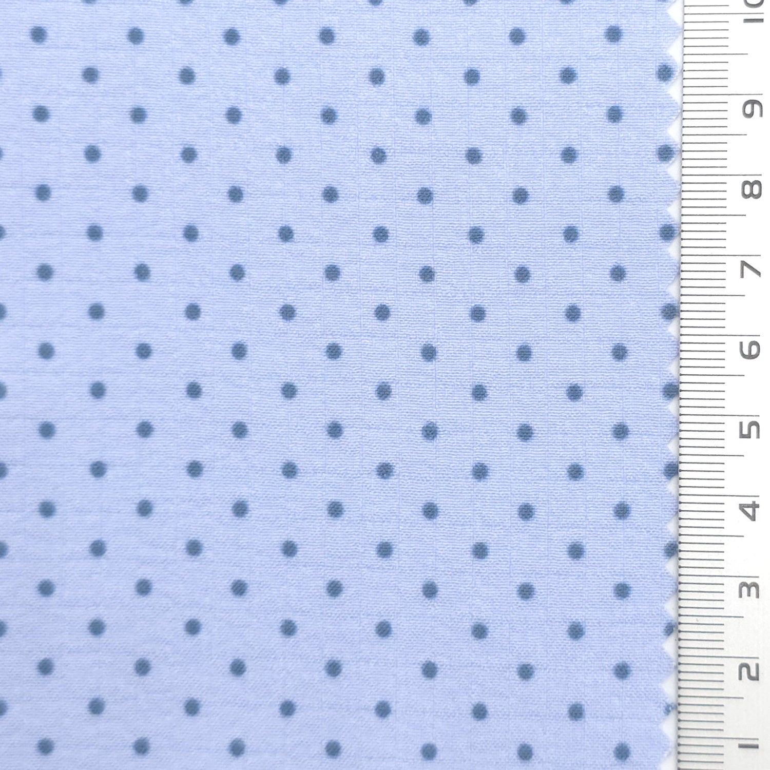 Polka Dot Polyester Woven Fabric - FAB1971 - Light Blue