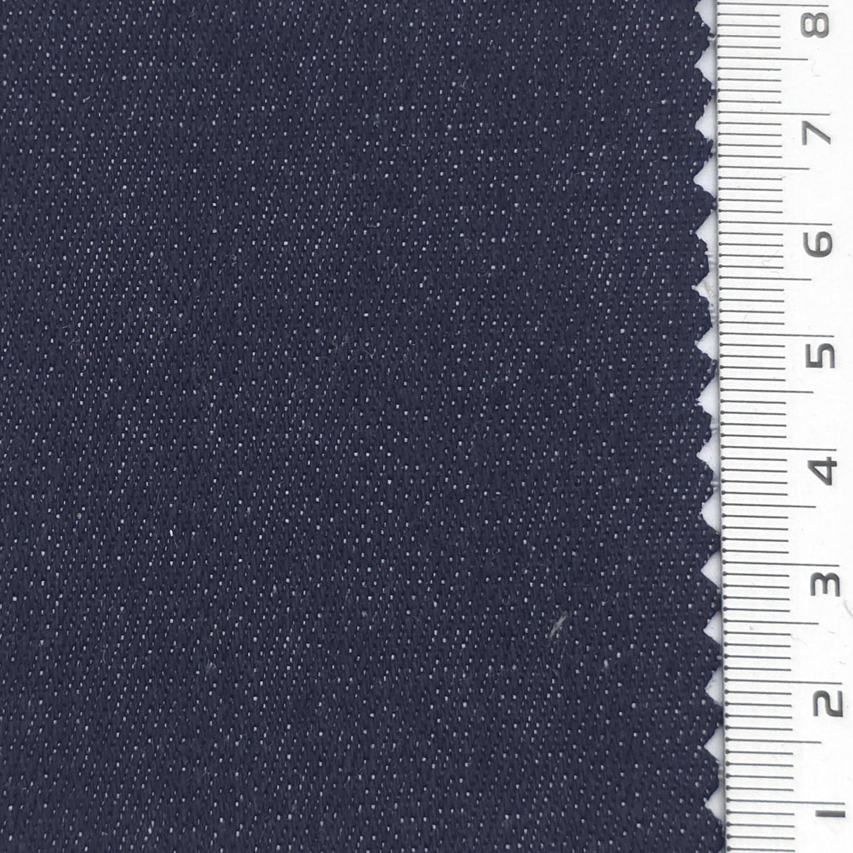 Navy - 17 Count Slub Twill Cotton Poly Woven Fabric - FAB1885