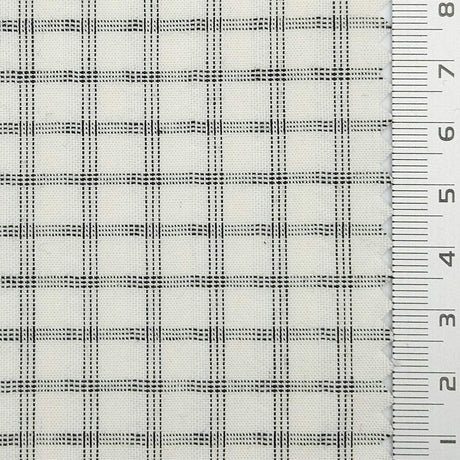 Distinct Check YarnDyed Cotton Polyester Woven Fabric - FAB1797 - 1.Black Plaid-2.Light Beige Plaid-3.Light Blue Plaid-4.Taupe Plaid-5.Medium Gray Plaid-6.Light Gray Plaid-7.Beige Plaid-8.Light Gray-Green Plaid-9.Very Light Beige-10.Light Blue Plaid 