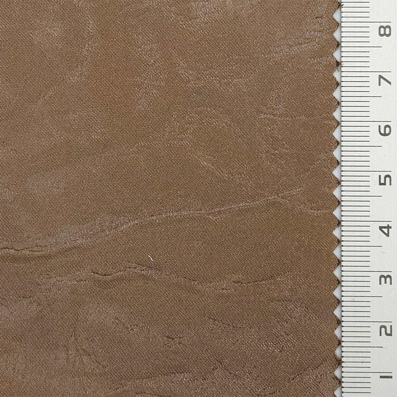 Solid Crease Satin Polyester Woven Fabric - FAB 1791 - 8.Camel brown