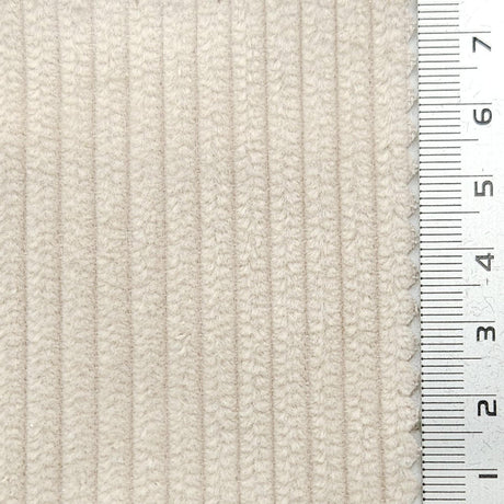 6Wale Solid Corduroy Cotton Woven Fabric - FAB1656 - 1.Sandrift-2.Tia Maria-3.Au Chico-4.Wine Berry-5.Milano Red-6.Alabaster-7.Pearl Lusta-8.Wafer-9.Sisal-10.Cashmere 