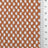 Orange Mesh Poly Cotton Knit Fabric - FAB1850