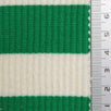 1 Inch Stripe Rib Cotton Spandex Knit Fabric - FAB1608 - 1.White/Black-2.White/Navy-3.White/Red-4.White/Blue-5.White/Blue-6.White/Pink-7.White/Grey-8.White/Green-9.White/Beige-10.White/Royal 