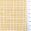 Light Brown - Windowpane Plain Nylon Woven Fabric - FAB1869