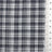 Black Washing Check Cotton Poly Woven Fabric - FAB1831