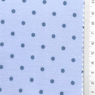 Polka Dot Polyester Woven Fabric - FAB1972 - Light Blue