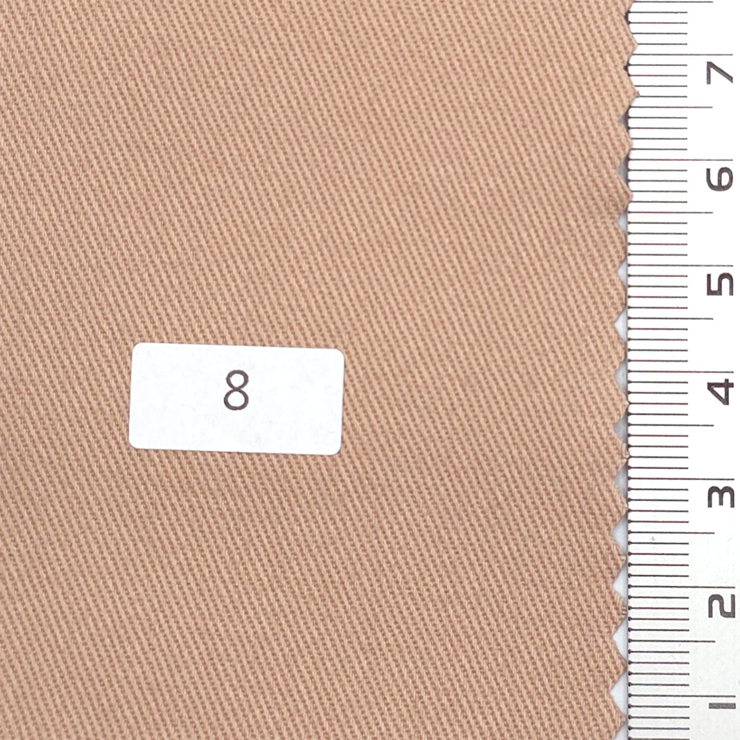 1.Beige-2.White-3.Ivory-4.Nude Pink-5.Nude Yellow - 14 Count High Density Solid Twill Cotton Woven Fabric - FAB 1816