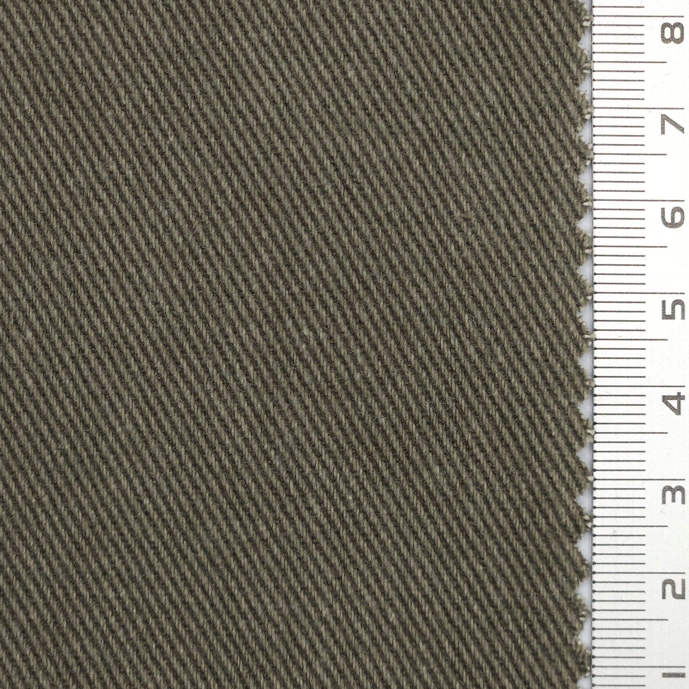 7s Solid Twill Washing Cotton Woven Fabric - FAB 1756 - 8.Military Green