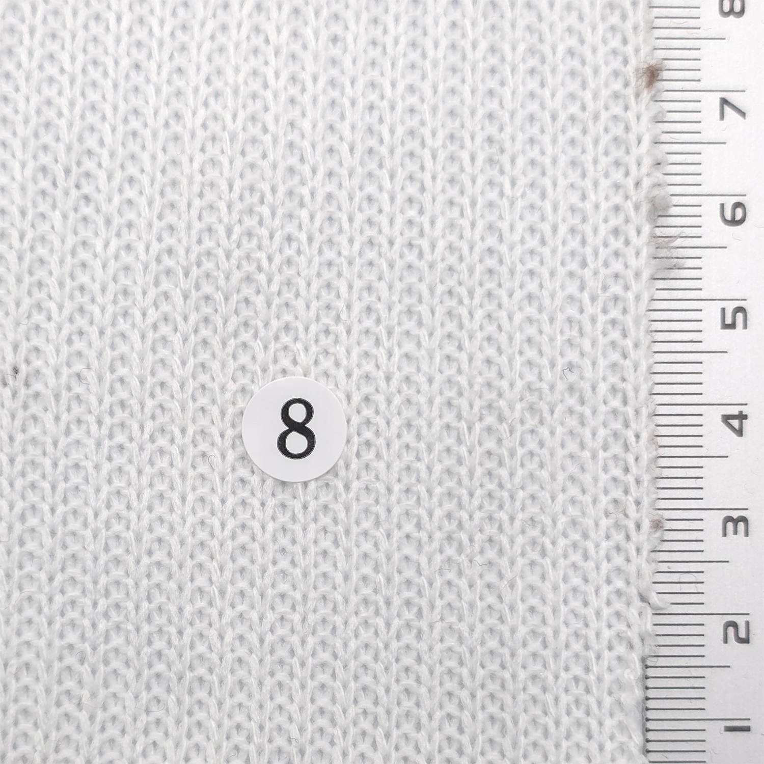 1: Light Brown-2: Pale Beige-3: Pale Pink-4: Light Gray-5: Olive Green - Rib Knit Poly Fabric - FAB 1855