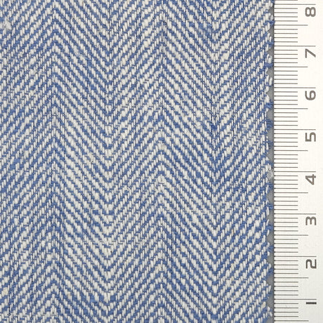 8s Herringbone Washing YarnDyed Cotton Linen Woven Fabric - FAB1676 - 1.Cloud-2.Pale Slate-3.Cold Turkey-4.Bizarre-5.Double Pearl Lusta-6.Dutch White-7.Spindle-8.Logan-9.Mischka-10.Spanish Green 