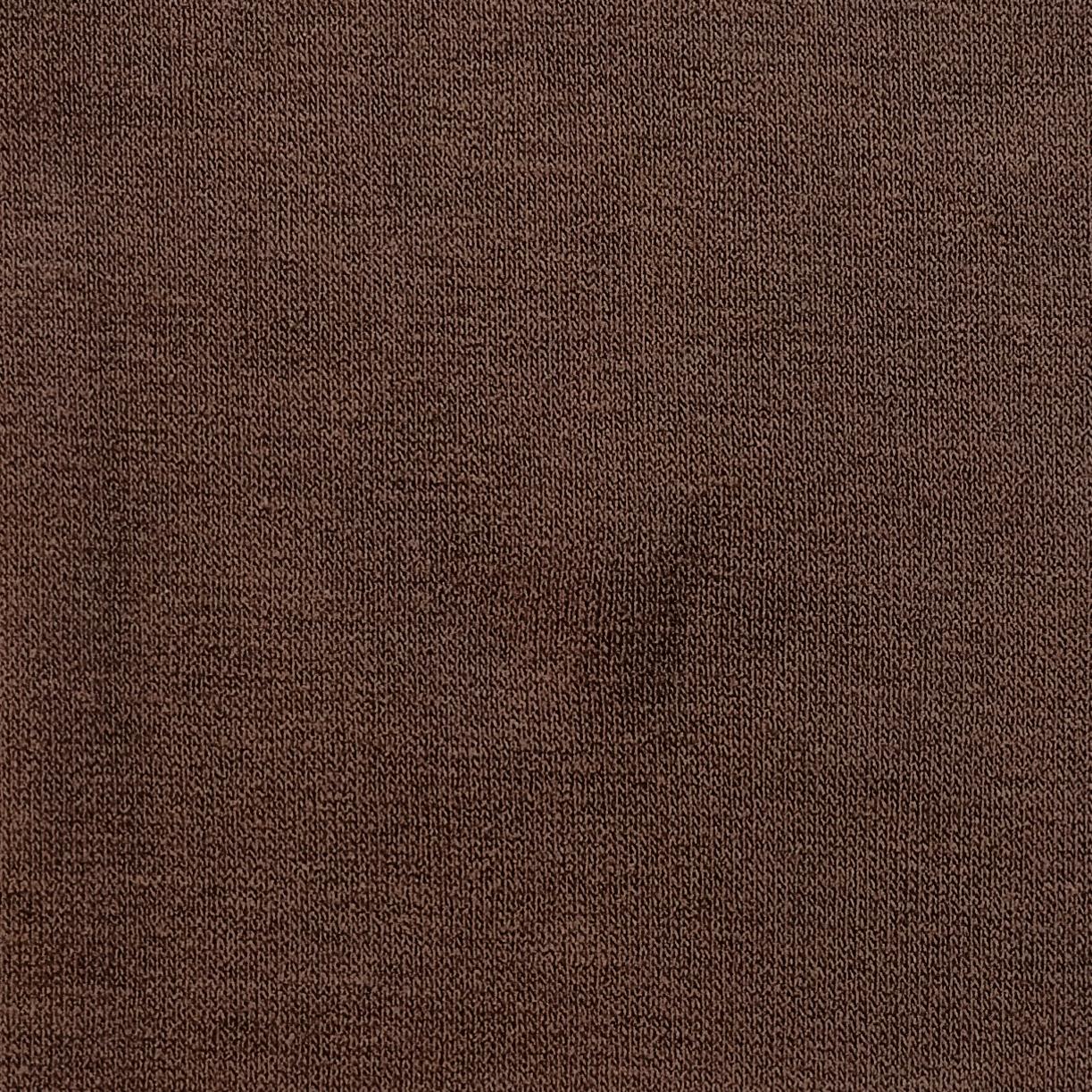 Solid Jersey Rayon Spandex Knit Fabric - FAB 1542 - Brown