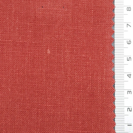 9s Solid Enzyme Washing Linen Woven Fabric - FAB1662 - 1.Chambray-2.Polo Blue-3.Midnight Express-4.Wild Sand-5.Grain Brown-6.Pavlova-7.Rob Roy-8.Sante Fe-9.Fallow-10.Tosca 