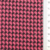 Houndstooth YarnDyed Polyester Spandex Woven Fabric - FAB1686 - 1.Black/White-2.Beige-3.White-4.Blue-5.Green-6.Yellow-7.Pink-8.Red-9.Black/Fushia 