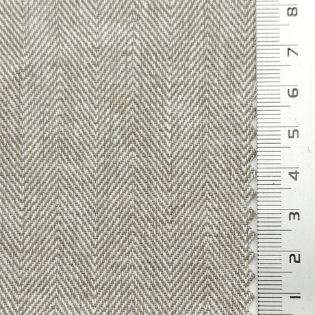 Herringbone YarnDyed Linen Rayon Woven Fabric - FAB1650 - 1.Maverick-2.Rose-3.Periwinkle-4.Heather-5.Clam Shell-6.Barley White-7.Raffia-8.Tasman-9.Arrowtown-10.Napa 